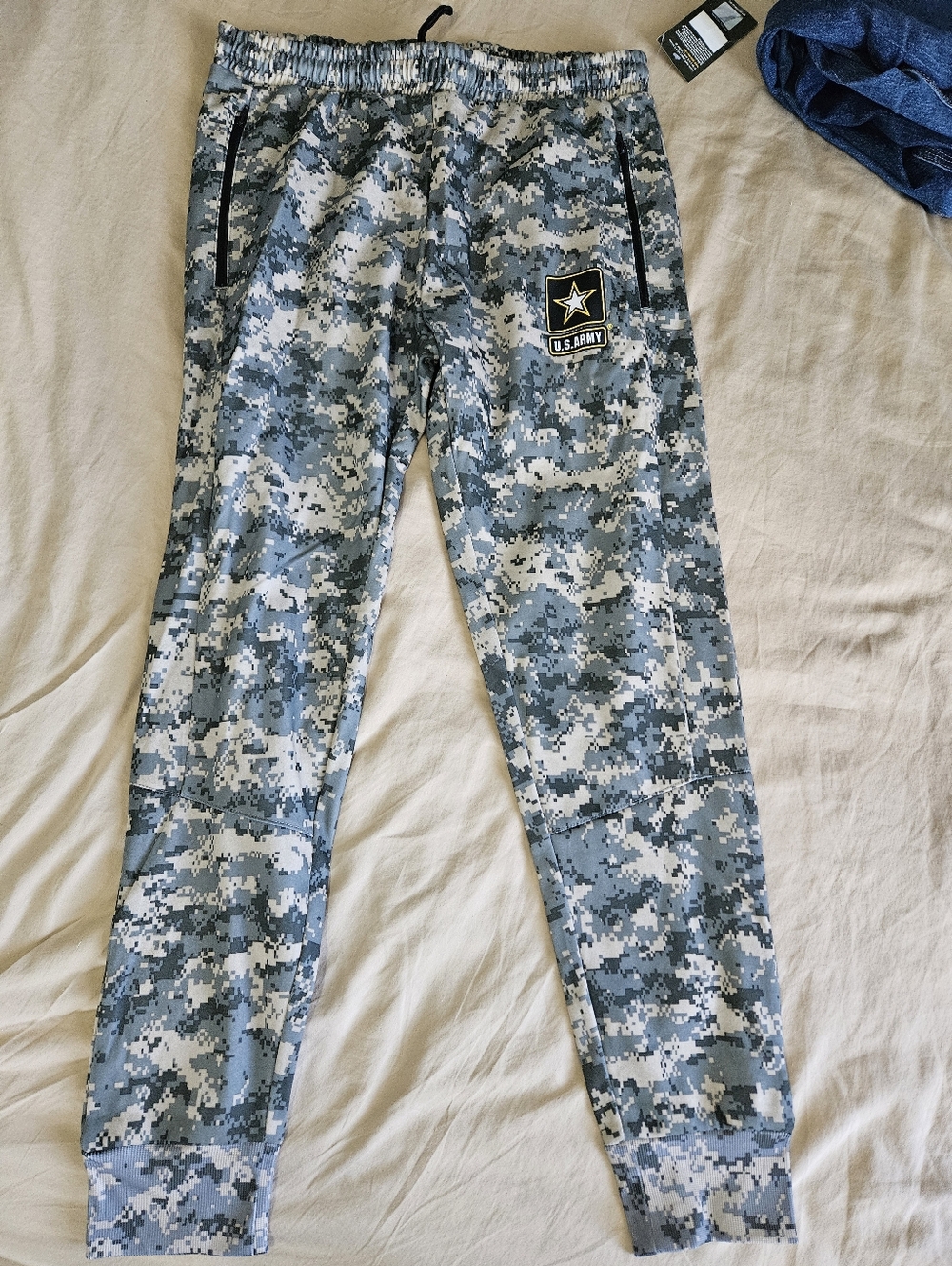 Official Licensed US Army Camo Jogger Sweatpants Military Training Pants Size M